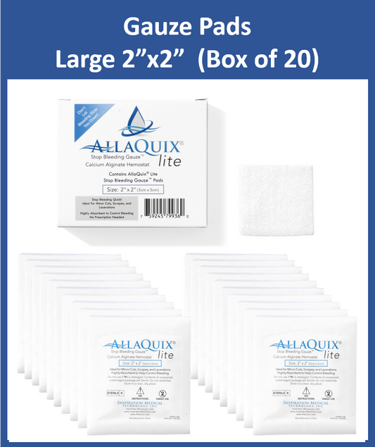AllaQuix Lite Stop Bleeding Gauze (LG 2in)