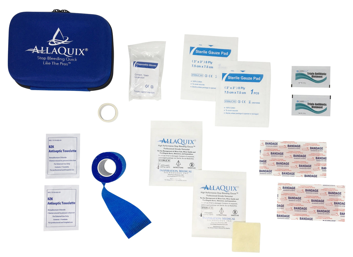 AllaQuix® Stop Bleeding Quick Kit - Deluxe