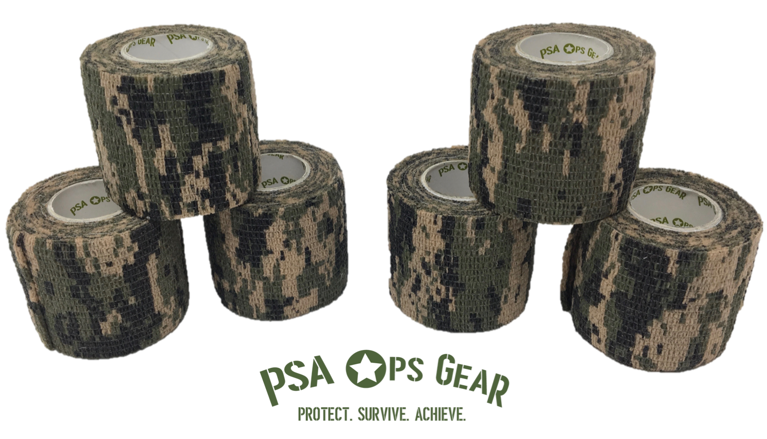 Scout Camo Tape – Self-Stick Cohesive Wrap - Multipurpose Tape – PSA Ops  Gear
