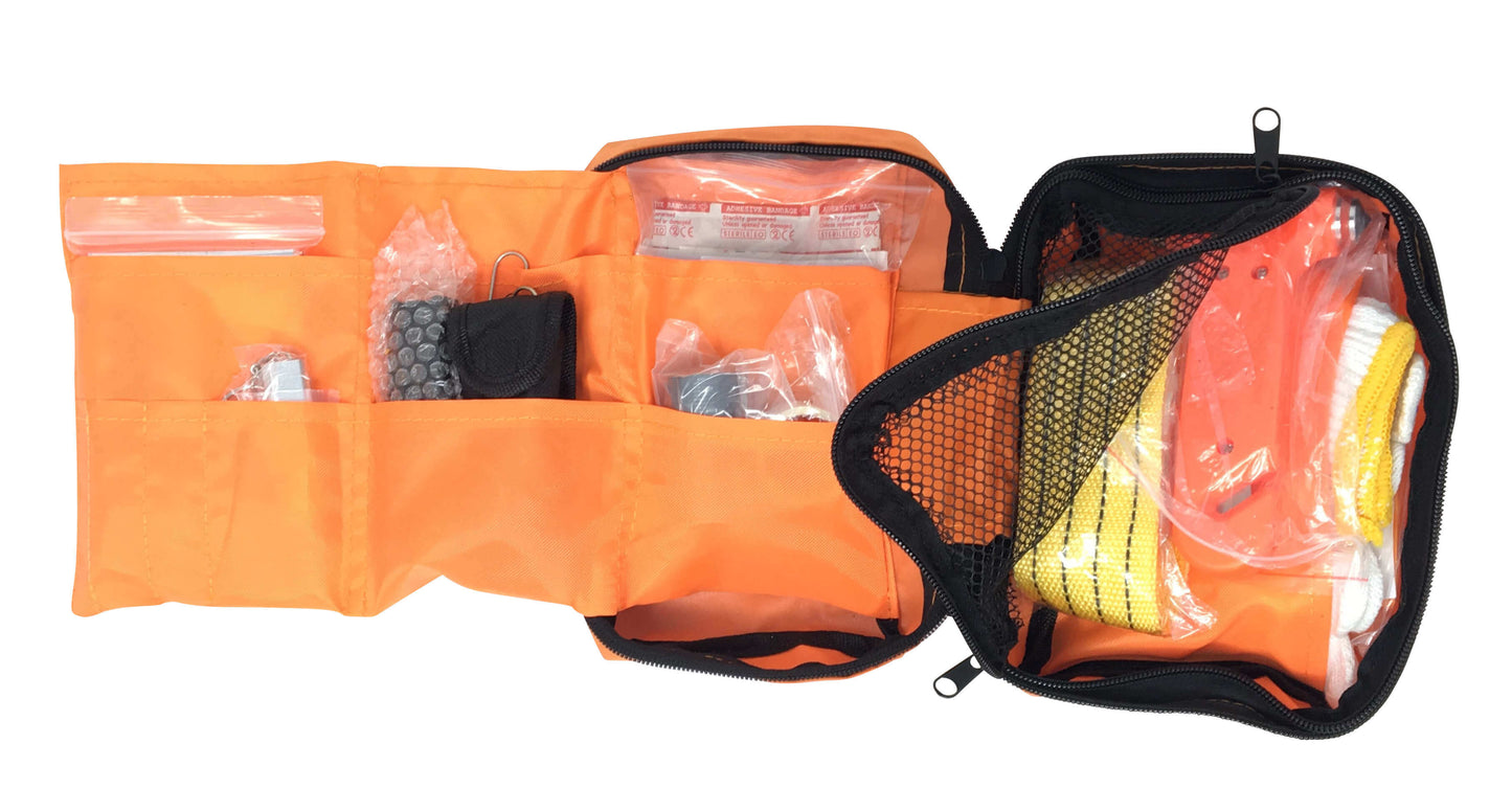 Vehicle Emergency Survival Safety Kit (Deluxe) - Everyday Carry Kit (E –  PSA Ops Gear