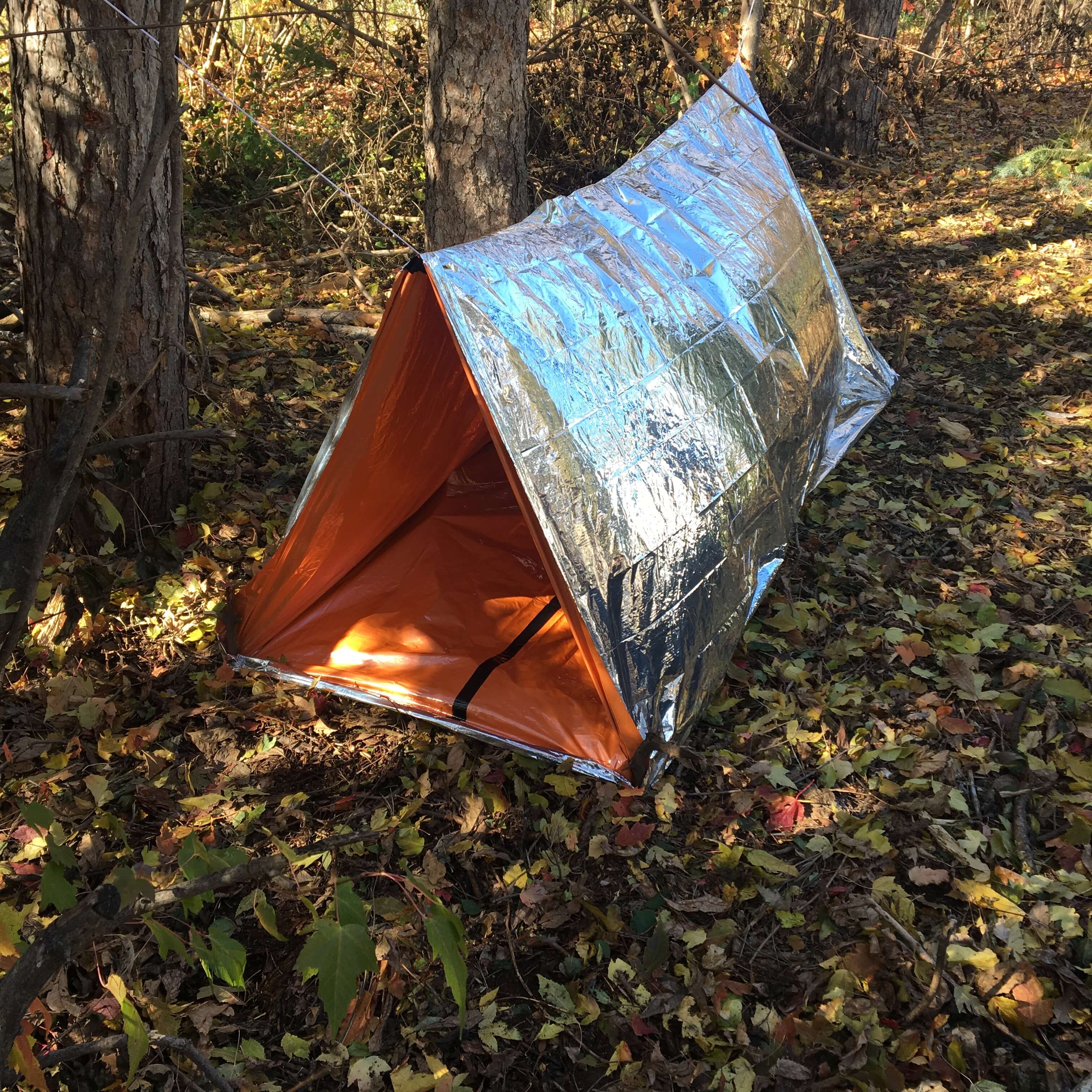 Emergency shelter clearance tent